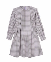 PLAID MINI DRESS