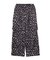 FLORAL PATTERN SATIN CARGO PANTS