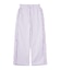STRIPED RUFFLE PANTS