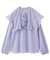STRIPED BIG COLLAR BLOUSE
