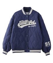 LOGO PATCH QUILTED JACKET