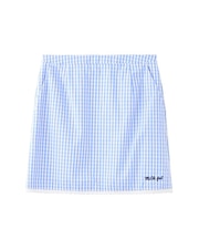 GINGHAM MINI SKIRT