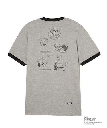 MILKFED. x PEANUTS RINGER S/S TEE