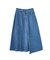 ASYMMETRICAL LONG SKIRT