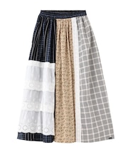 PATCHED LONG SKIRT