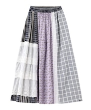 PATCHED LONG SKIRT