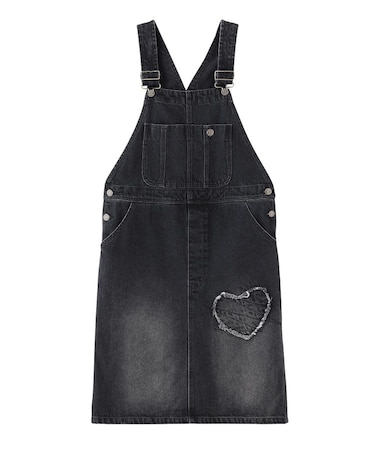 PATCH SALOPETTE SKIRT