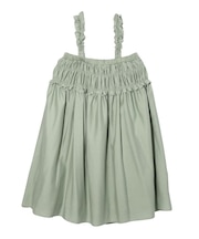 GATHERED 2WAY DRESS