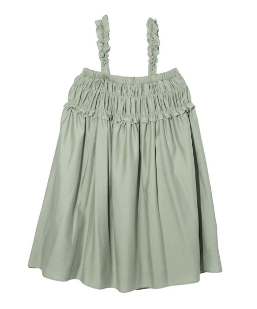 GATHERED 2WAY DRESS