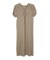 GATHERED BALLOON SLEEVE DRESS