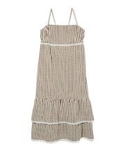 GINGHAM CAMISOLE DRESS