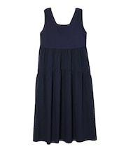 TIERED FLARE  DRESS