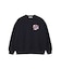 FLOWER LOGO CHENILLE EMBROIDERY SWEAT TOP