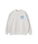 FLOWER LOGO CHENILLE EMBROIDERY SWEAT TOP