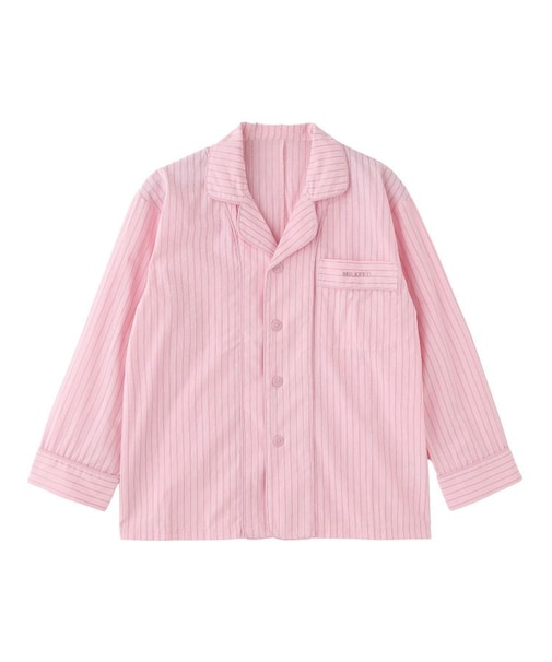 STRIPED PAJAMA SHIRT