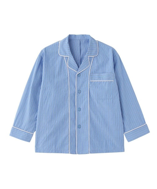 STRIPED PAJAMA SHIRT
