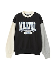 COLOR BLOCK SWEAT TOP