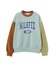 COLOR BLOCK SWEAT TOP