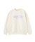BLOOMING FLOWER EMBROIDERY SWEAT TOP