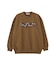 BLOOMING FLOWER EMBROIDERY SWEAT TOP