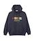 RETRO LOGO FELT PATCH SWEAT HOODIE