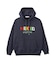 RETRO LOGO FELT PATCH SWEAT HOODIE