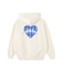 PLAID HEART SWEAT HOODIE