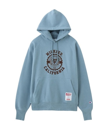 MILKFED. x CHAMPION COLLEGE LOGO SWEAT HOODIE