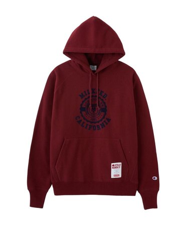 MILKFED. x CHAMPION COLLEGE LOGO SWEAT HOODIE
