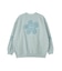 FLOWER ELBOW PATCH SWEAT TOP