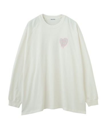 MELTY HEART SUPER BIG B/B TEE