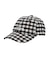 BRUSHED CHECKERED LOGO CAP