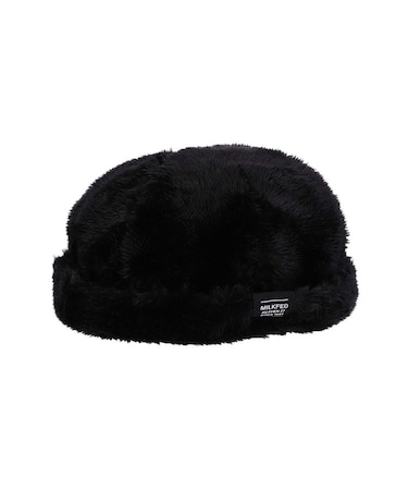 LOGO FLUFFY ROLL CAP