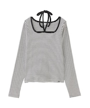 RIB HALTER NECK TOP