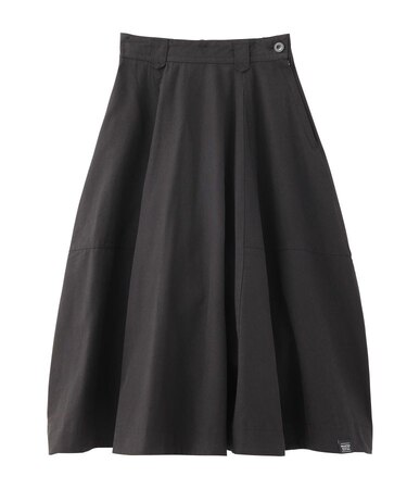 TWILL FLARE SKIRT