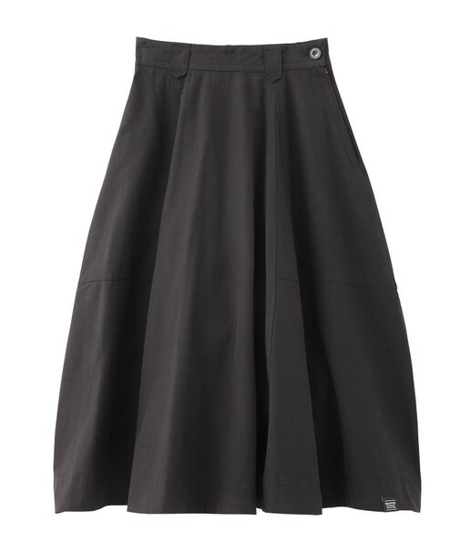TWILL FLARE SKIRT