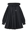 VOLUME SLEEVE HOODED BLOUSE
