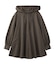 VOLUME SLEEVE HOODED BLOUSE