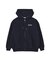 HEART EMBROIDERED LOGO ZIP UP HOODIE