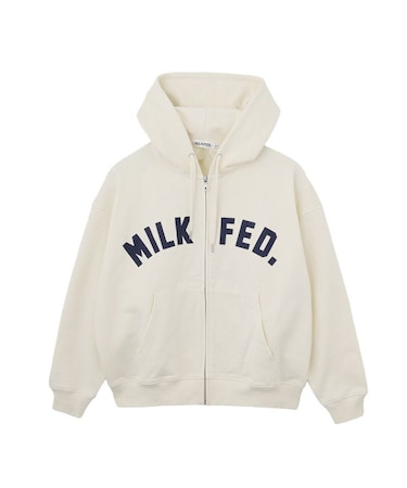 ARCH LOGO ZIP UP HOODIE