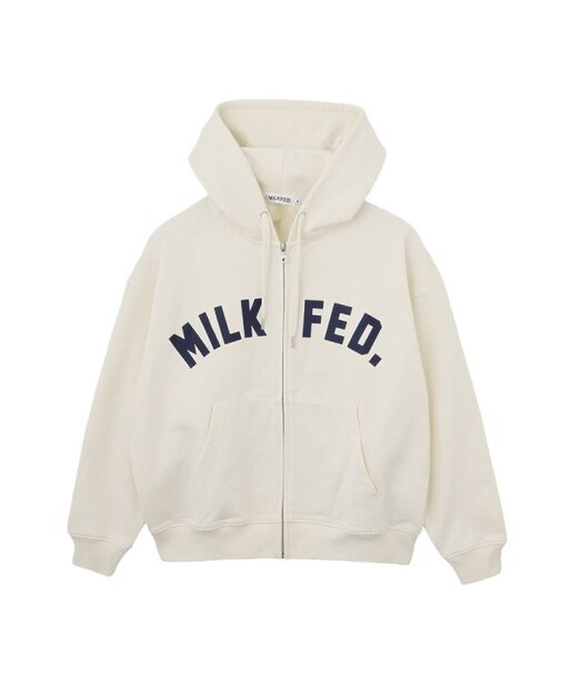 ARCH LOGO ZIP UP HOODIE