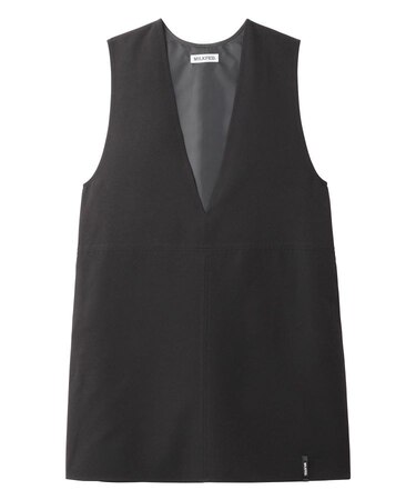 V NECK MINI DRESS