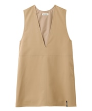 V NECK MINI DRESS