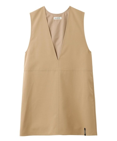 V NECK MINI DRESS