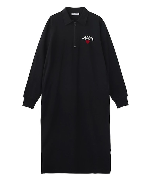 HALF ZIP DRESS