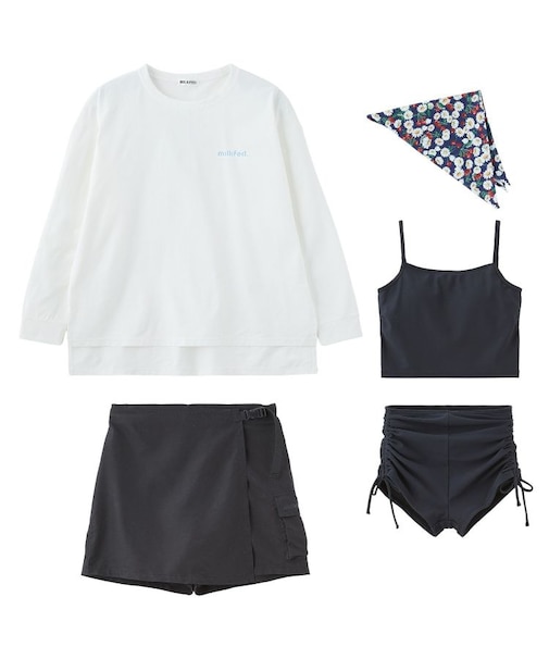 4-PIECE SWIMSUIT SET