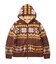 SNOW PATTERN COWICHAN KNIT JACKET