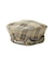 LOGO PLAID BERET