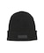 RUBBER PATCH KNIT CAP