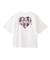 PLAID HEART WIDE S/S TEE